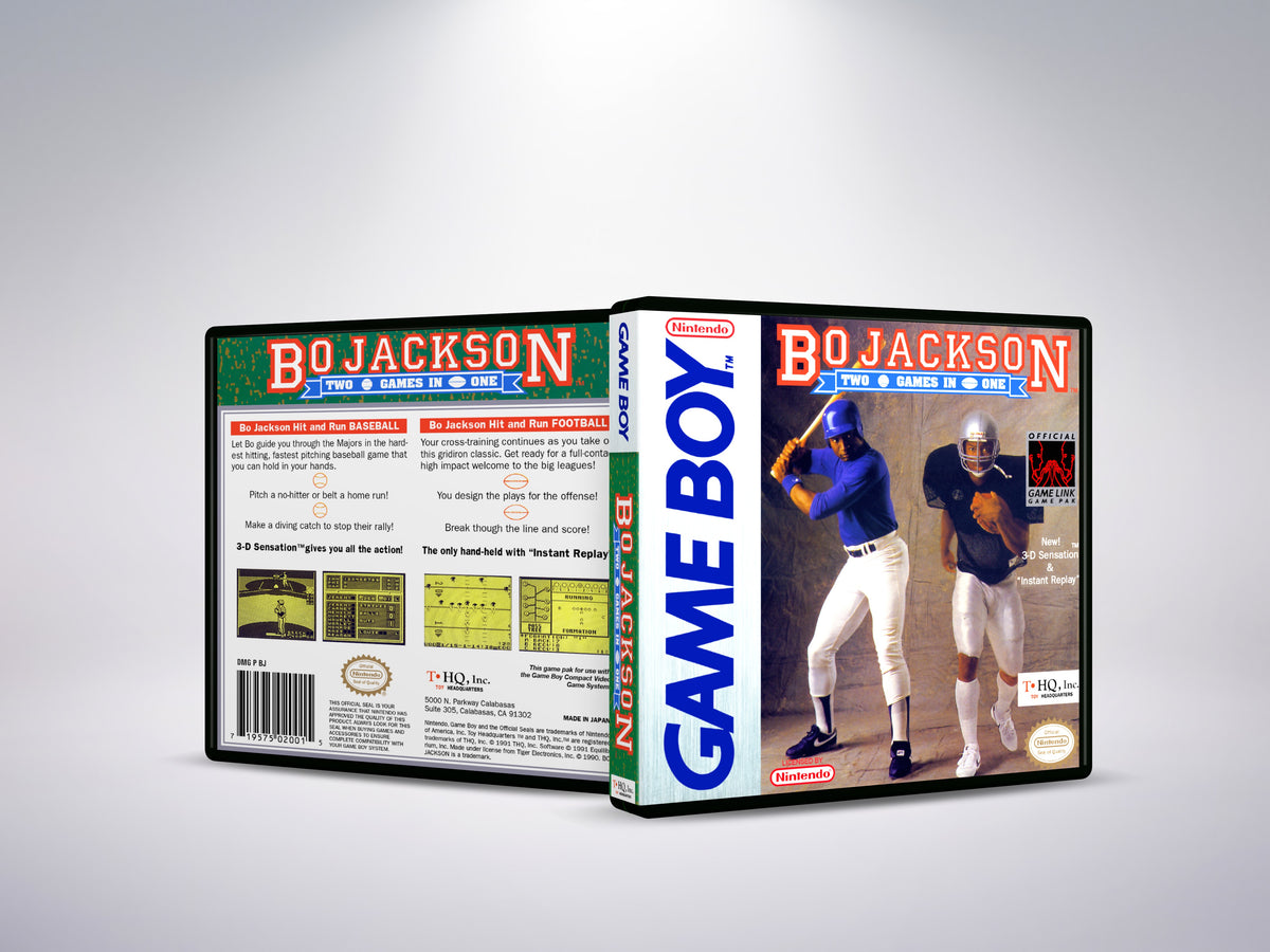 Bo Jackson Two Games in One - Custom Case