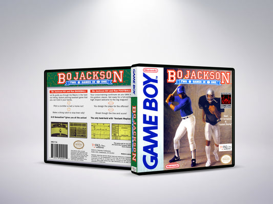 Bo Jackson Two Games in One - Custom Case