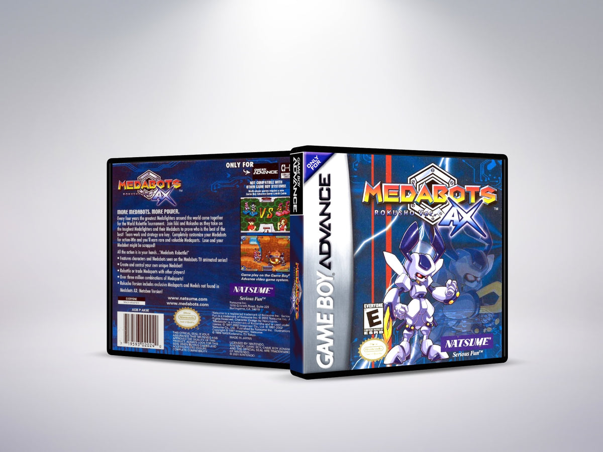 Medabots AX - Rokusho Version - Custom Case
