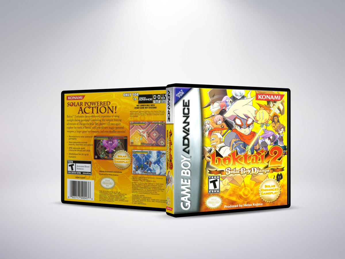 Boktai 2- Solar Boy Django - Custom Case