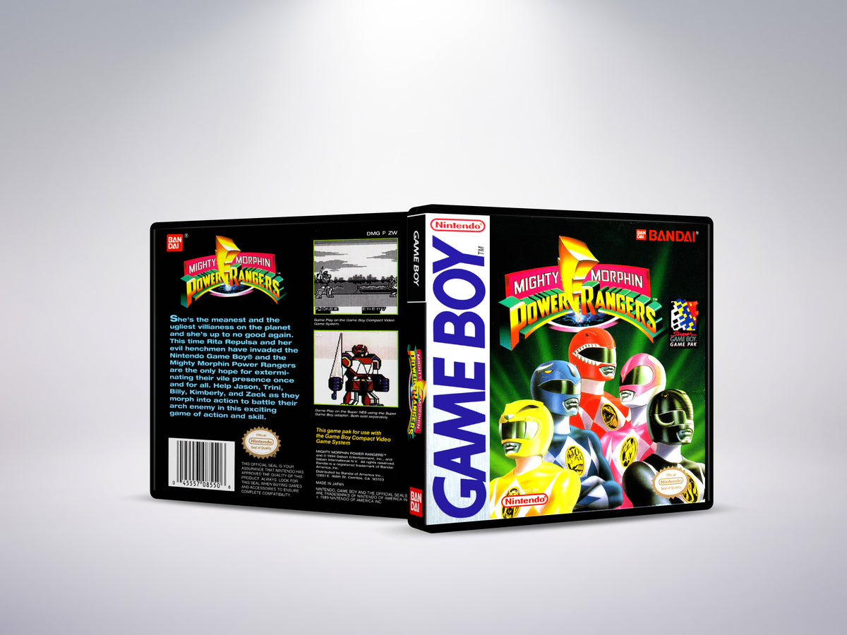 Mighty Morphin Power Rangers - Custom Case