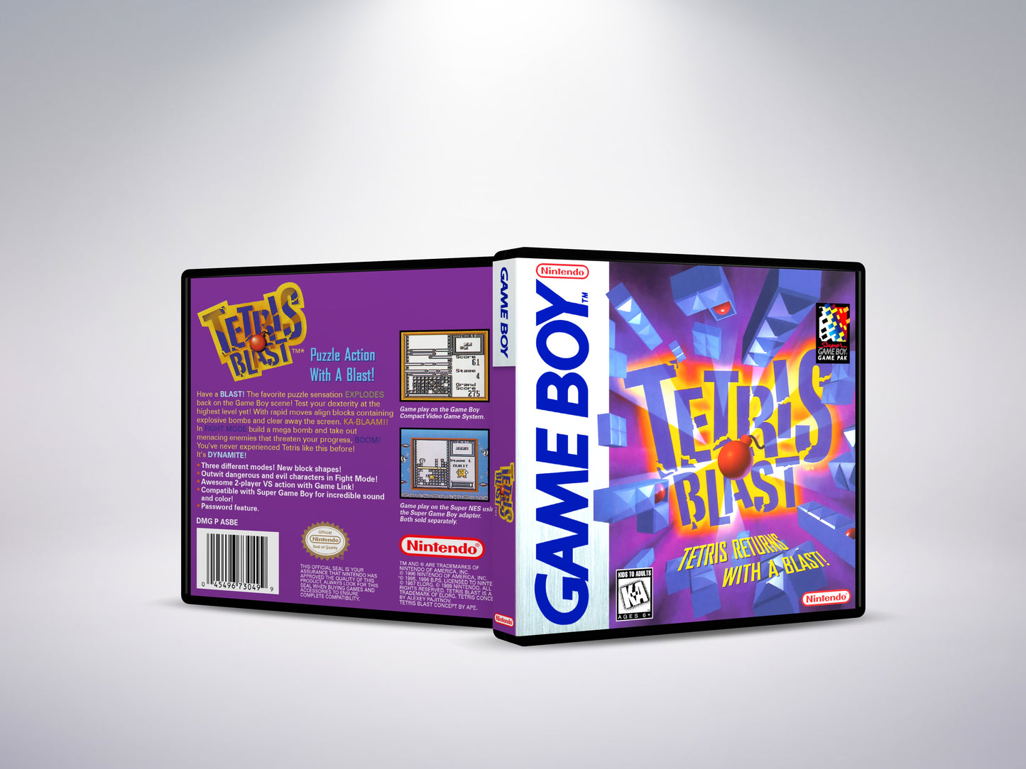 Tetris Attack - Custom Case