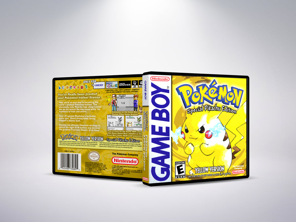 Pokemon Yellow - Custom Case