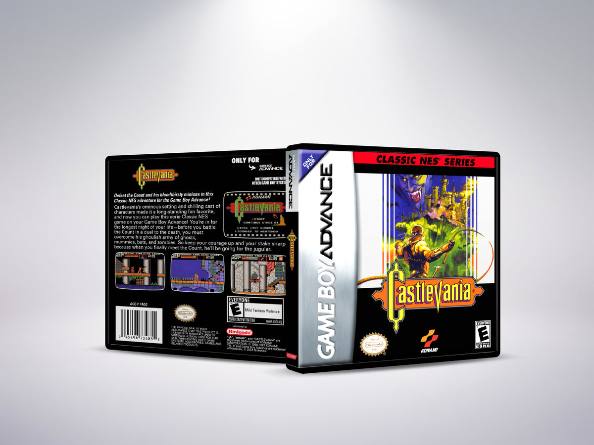 Classic NES Series - Castlevania - Custom Case