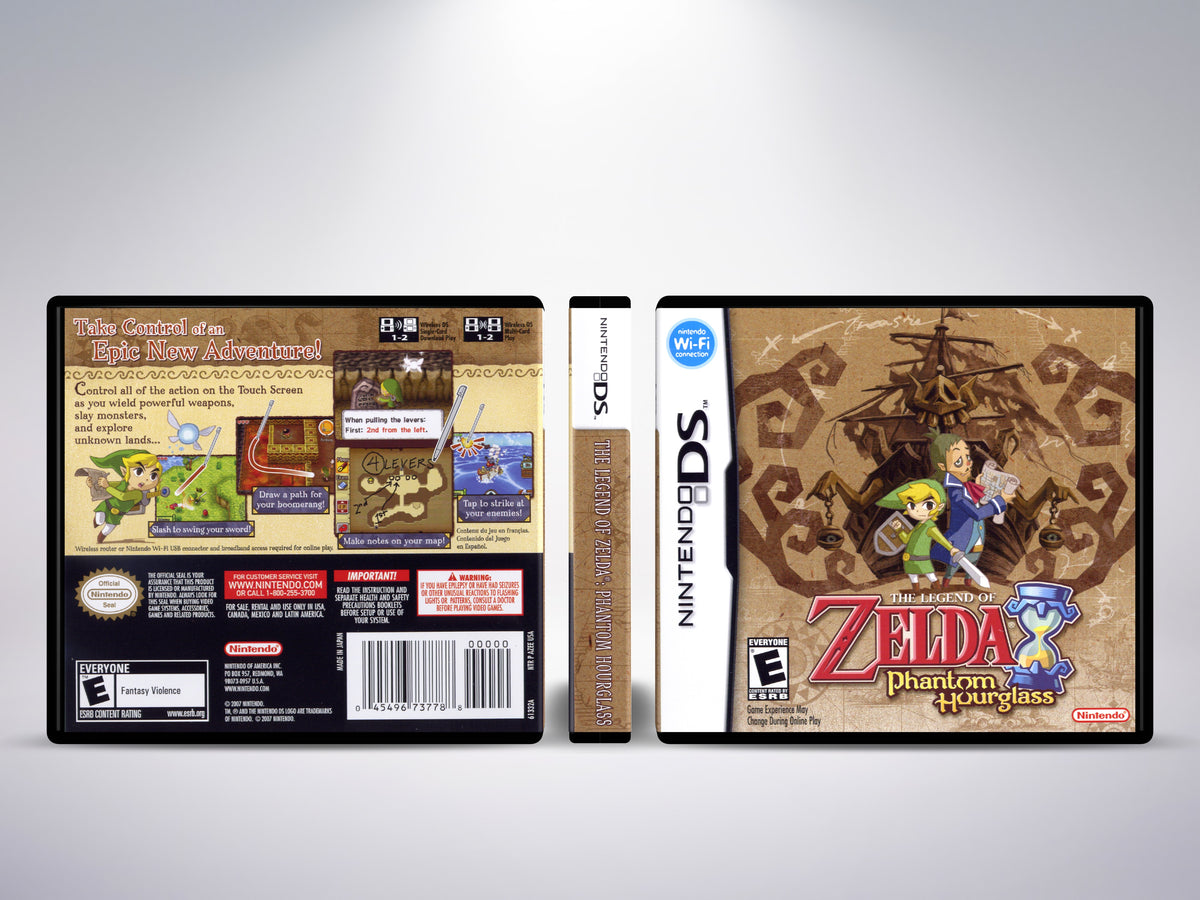 Legend of Zelda Phantom Hourglass - Custom Case