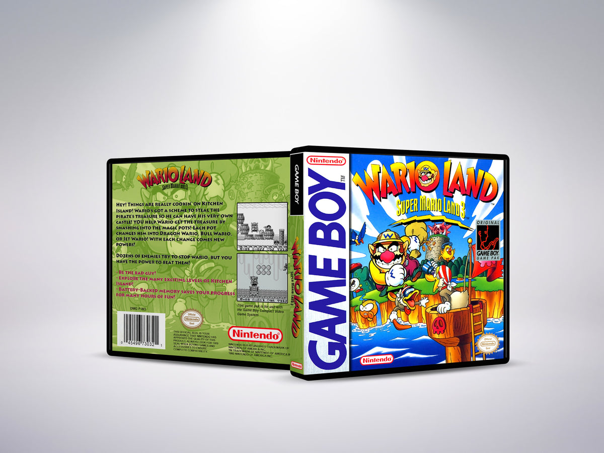 Wario Land Super Mario Land 3 - Custom Case