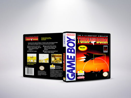 Turn and Burn - The F-14 Dogfight Simulator - Custom Case