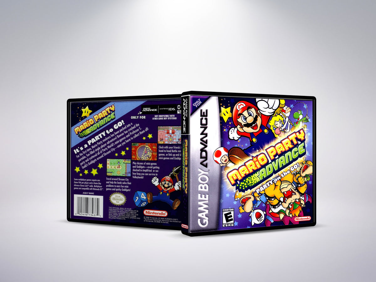 Mario Party Advance - Custom Case
