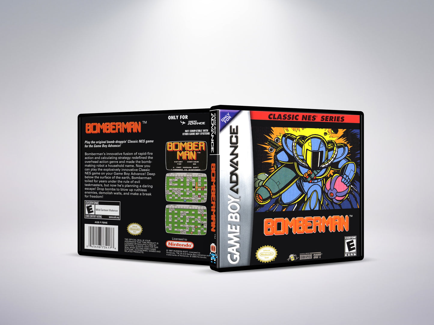Classic NES Series - Bomberman - Custom Case