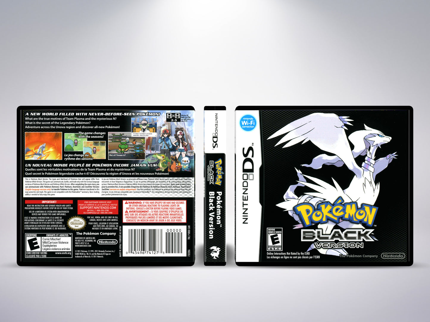 Pokemon Black Version - Custom Case
