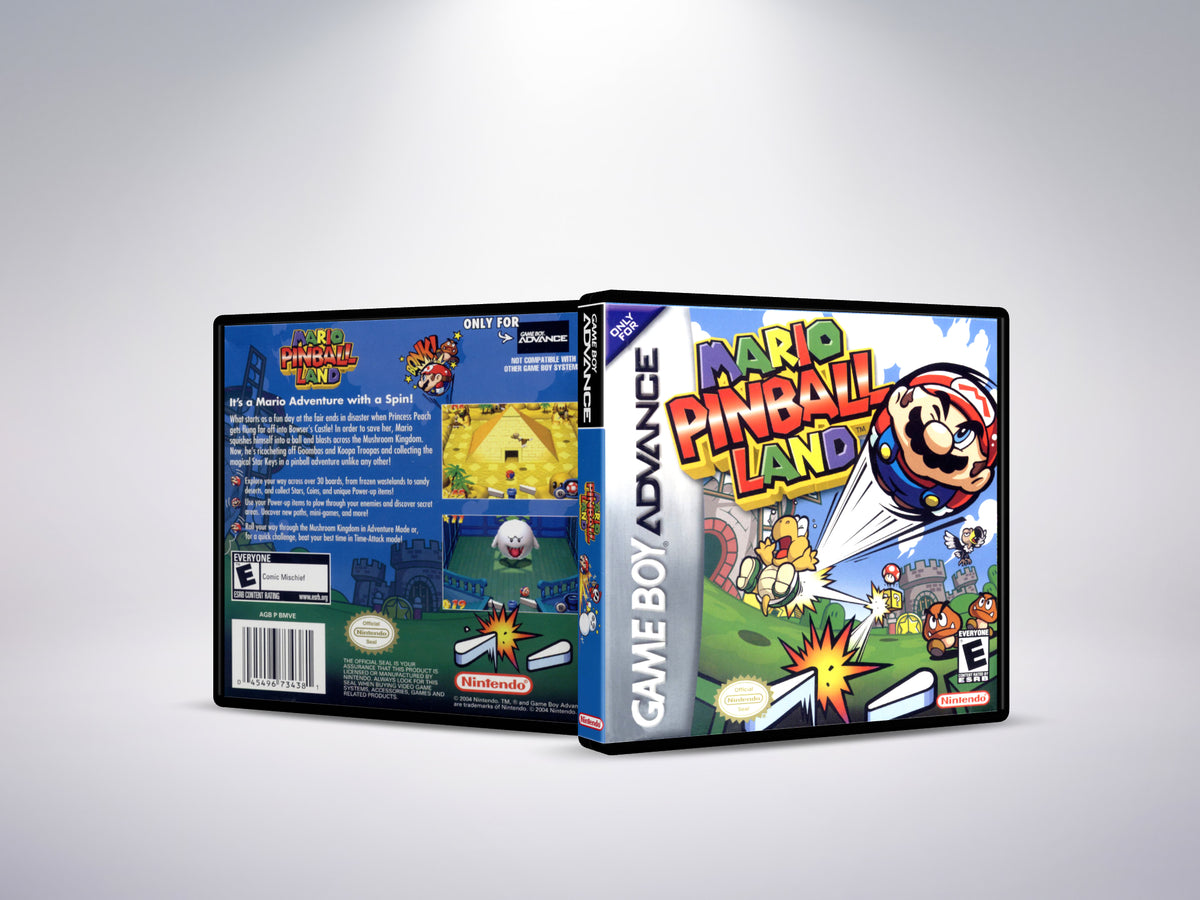 Mario Pinball Land - Custom Case