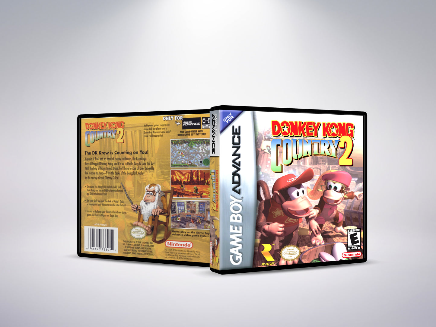 Donkey Kong Country 2 - Custom Case
