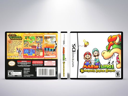 Mario & Luigi Bowser's Inside Story - Custom Case