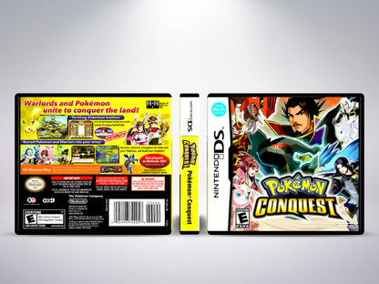 Pokemon Conquest - Custom Case