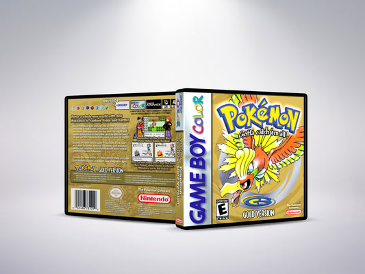 Pokemon Gold Version - Custom Case