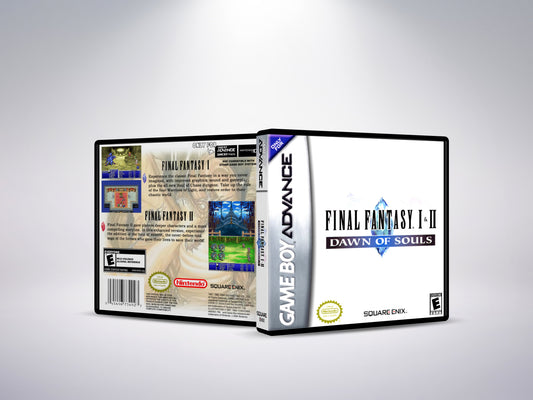 Final Fantasy I & II - Dawn of Souls - Custom Case
