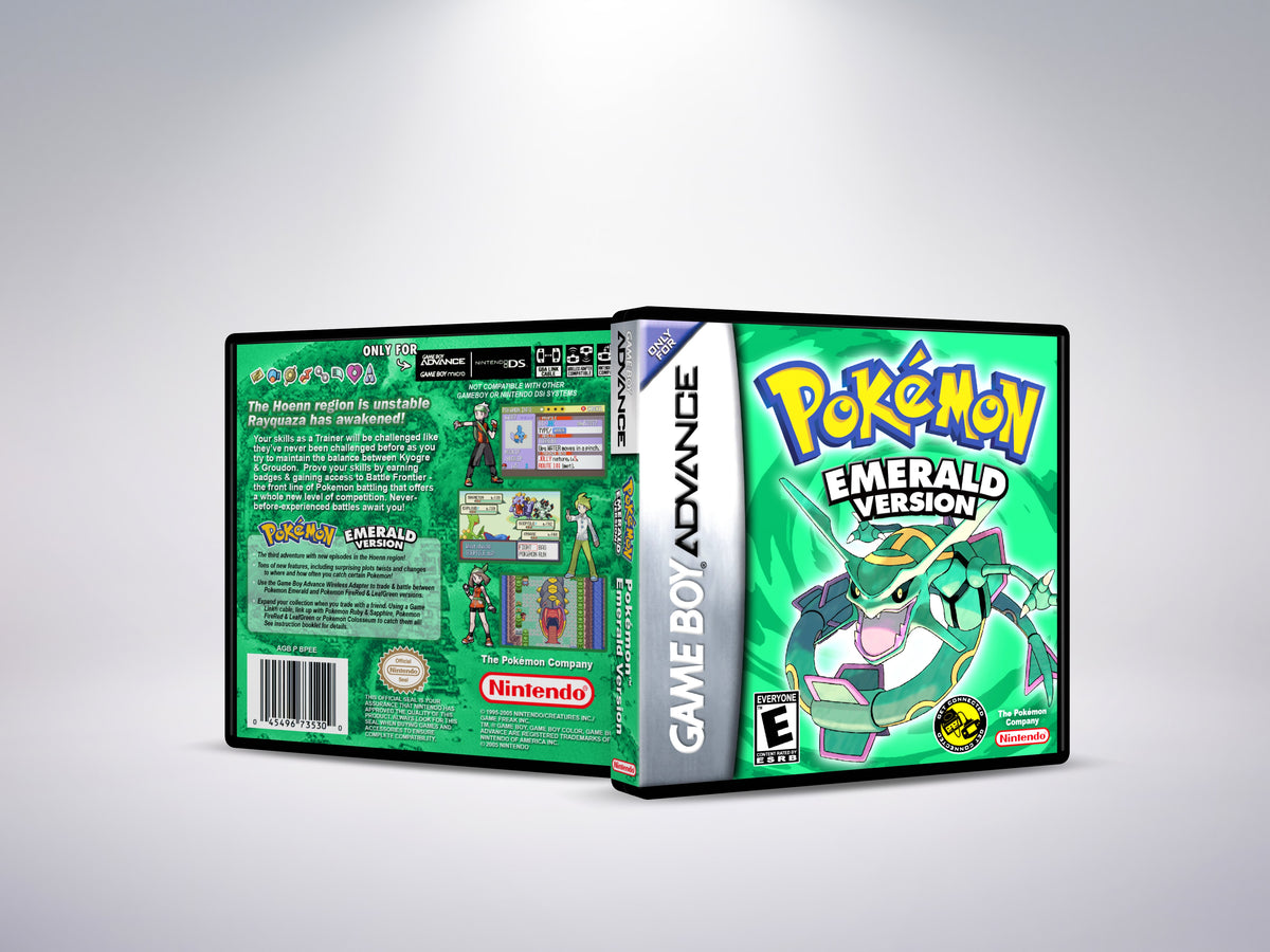 Pokemon Emerald - Custom Case