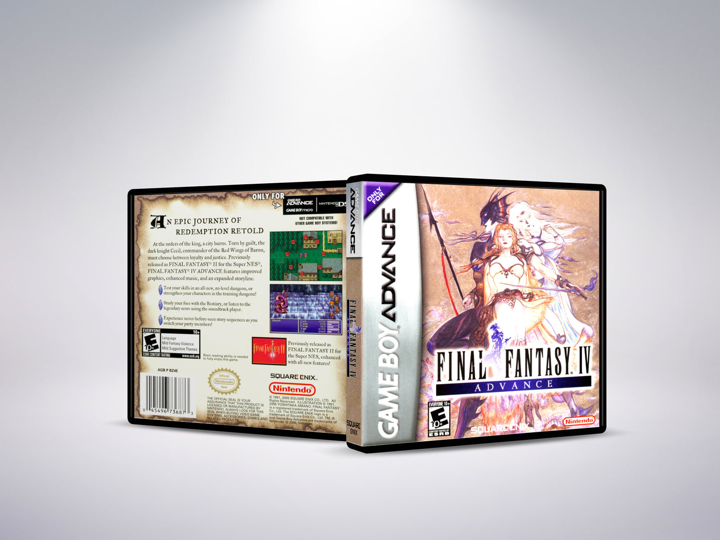 Final Fantasy IV Advance - Custom Case