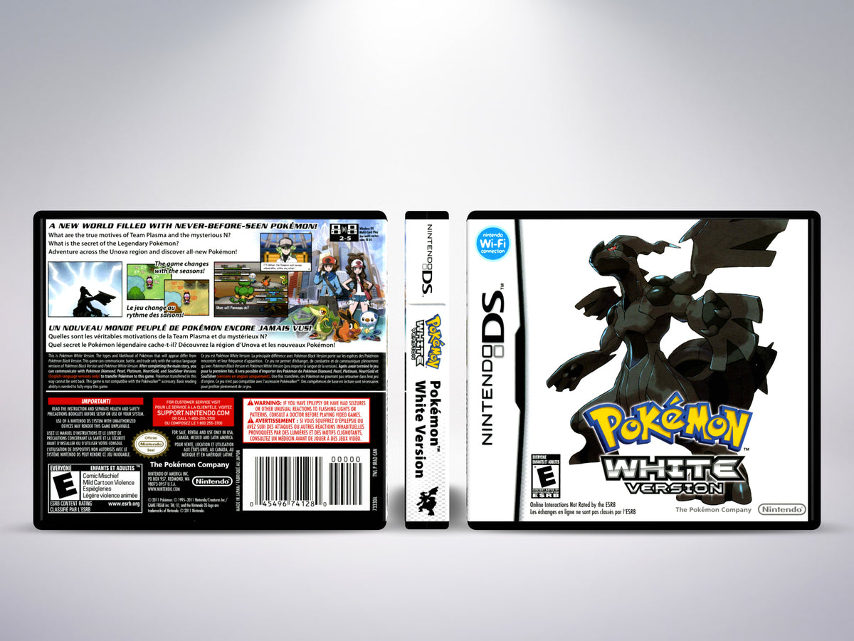 Pokemon White Version - Custom Case
