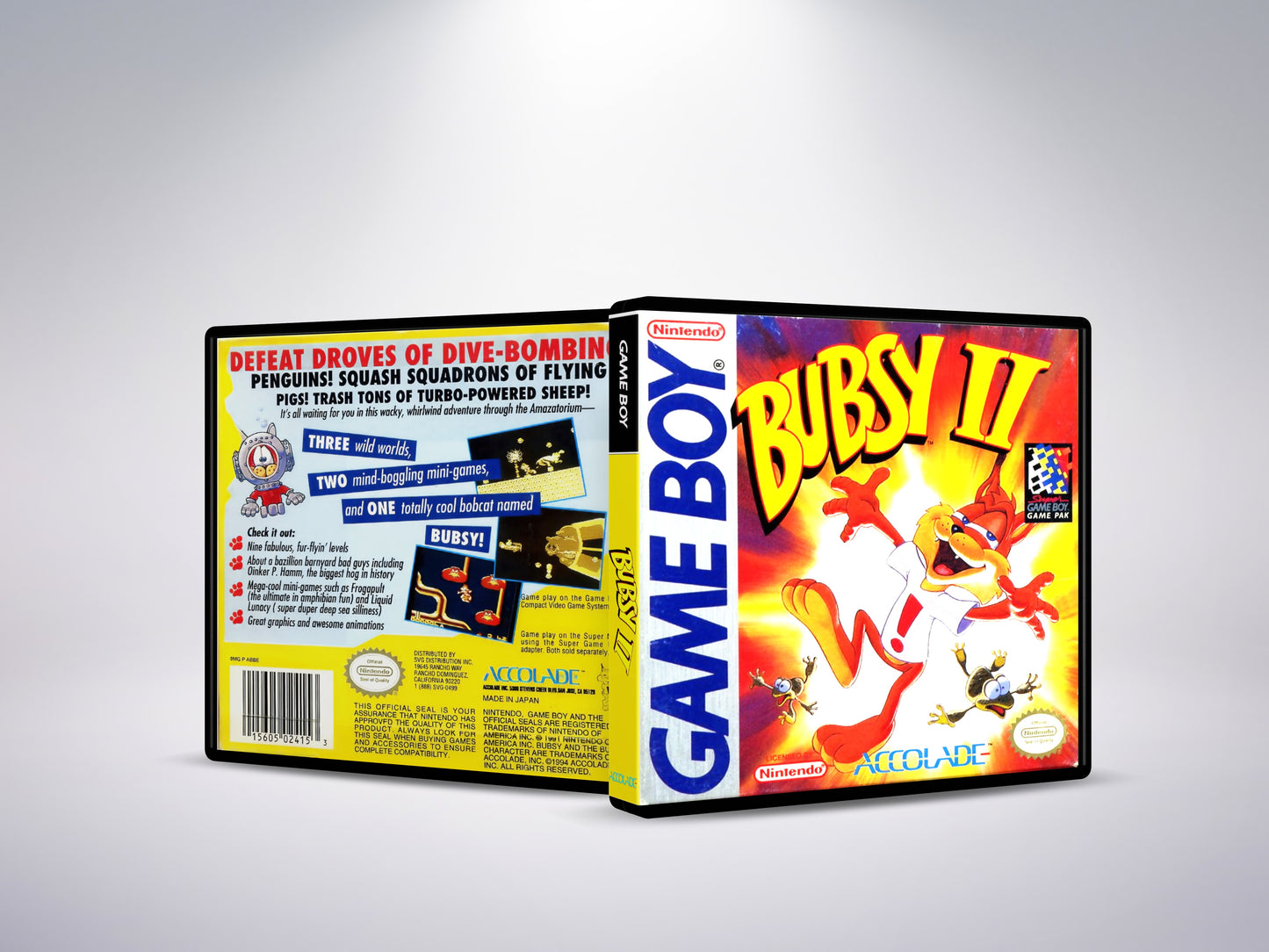 Bubsy II - Custom Case