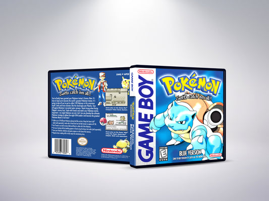 Pokemon Blue - Custom Case