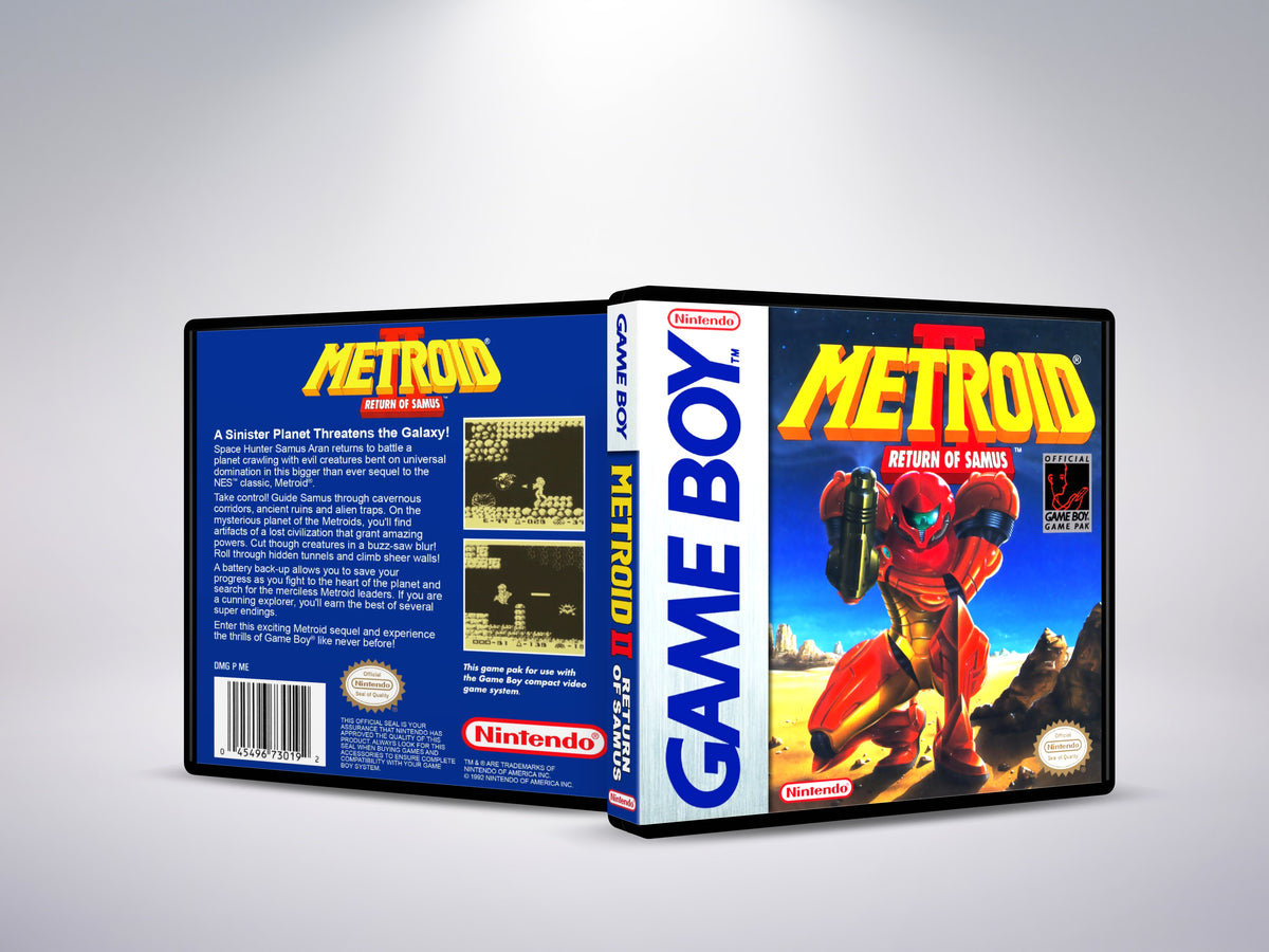 Metroid II - Custom Case