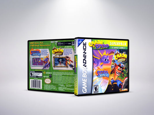 Crash and Spyro Super Pack - Custom Case