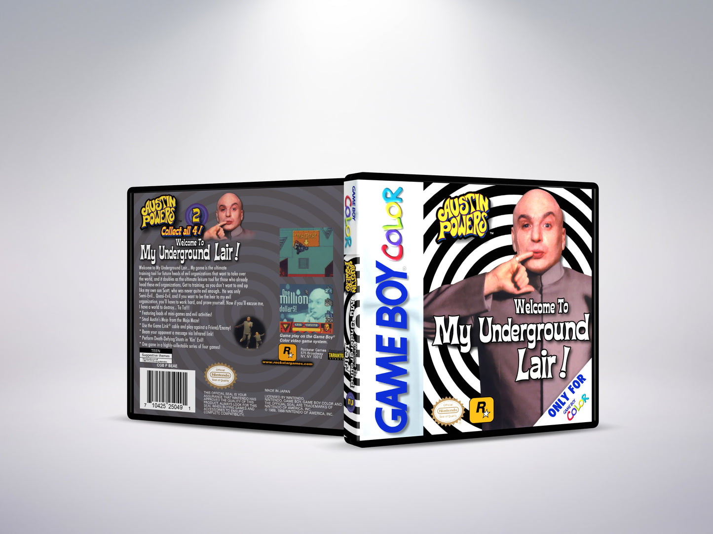 Austin Powers - Welcome to My Underground Lair! - Custom Case
