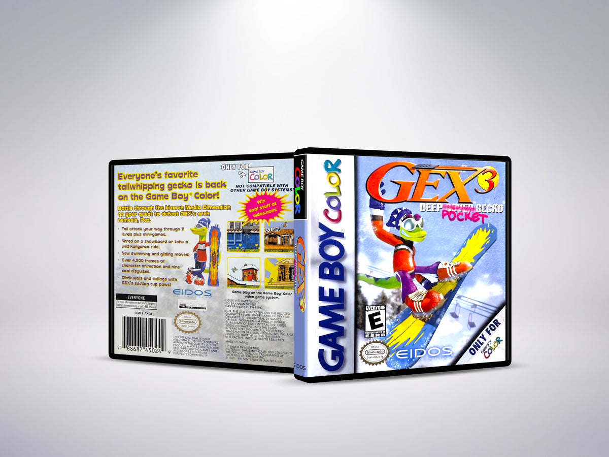Gex 3 - Deep Cover Gecko - Custom Case