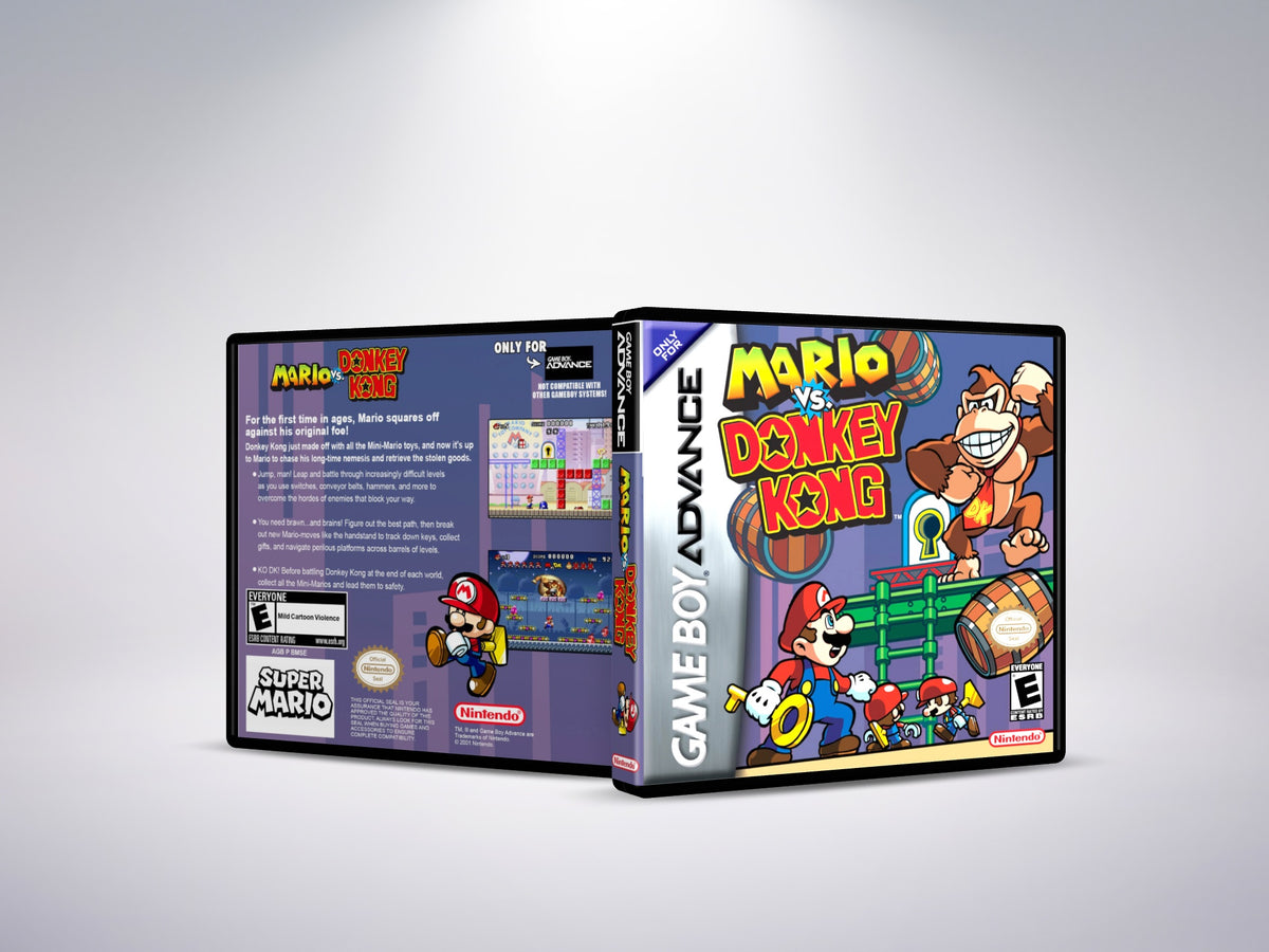 Mario Vs. Donkey Kong - Custom Case