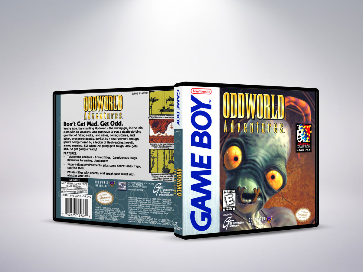 Oddworld Adventures - Custom Case