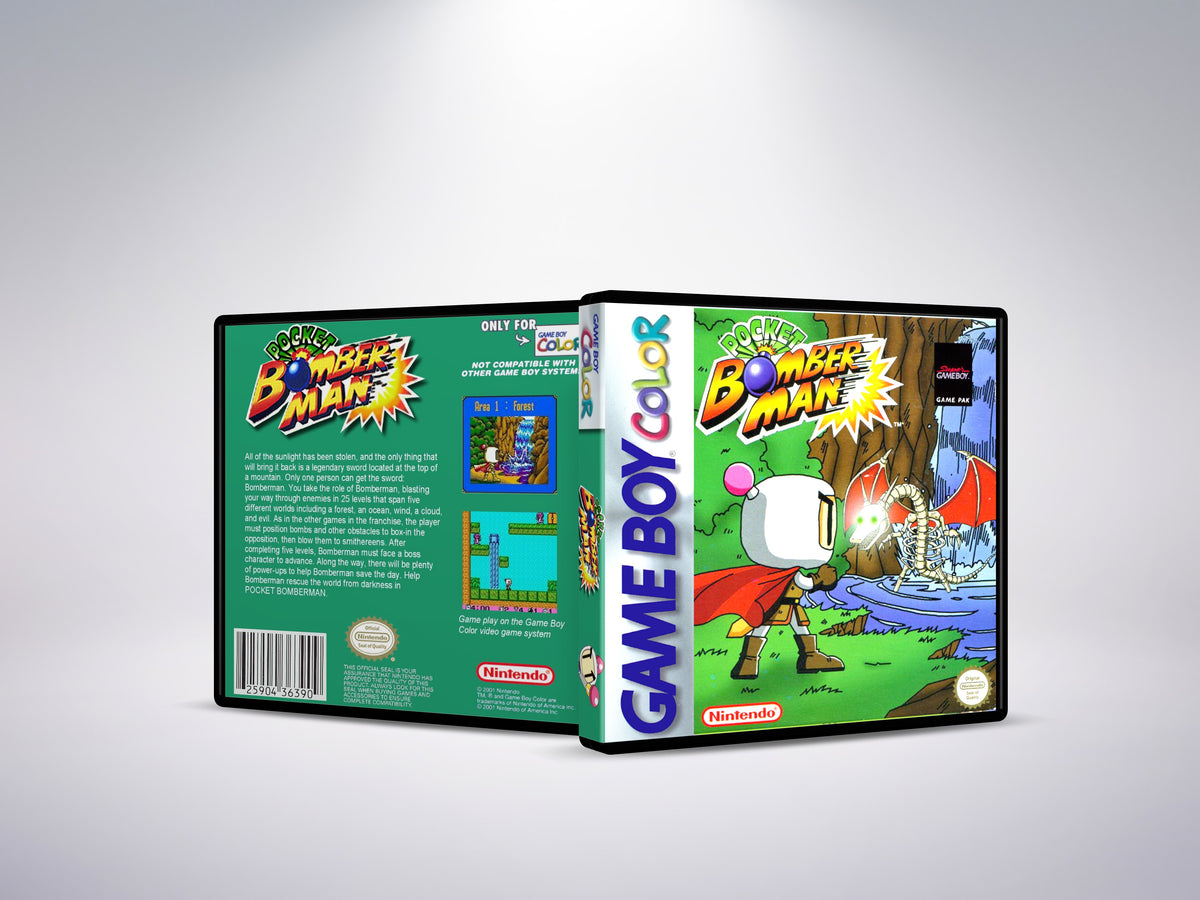 Pocket Bomberman - Custom Case