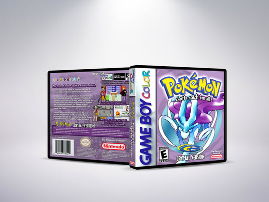 Pokemon Crystal Version - Custom Case