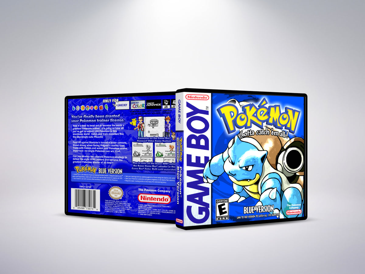 Pokemon Blue - Custom Case